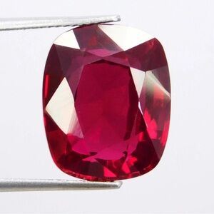 Vibrant Certified Natural 17.60 ct. Red Ruby
